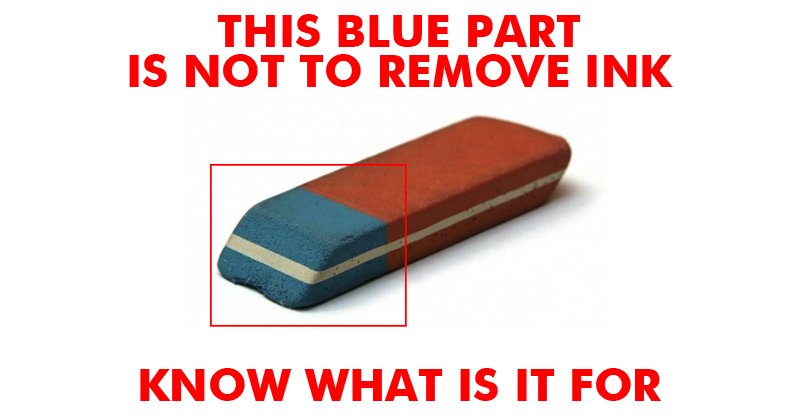 Here's What Pen Eraser Is Actually Meant For.!! RVCJ Media