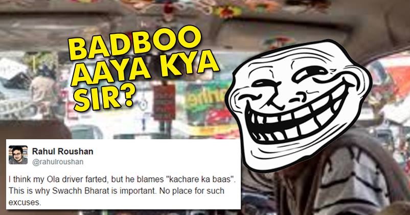 Weirdest Complaint Made Against Ola Till Date! Ola’s Reply To This Is Even More Hilarious!