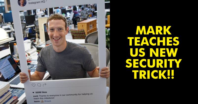 This Looks Like A Normal Pic Of Mark – But When You Zoom In? This Is Genius