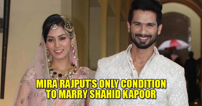 Oh! So This Was Mira Rajput’s Only Condition To Marry Shahid Kapoor! Check It Out!