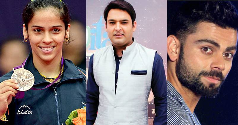 Saina Only Said THANK U In Reply To Best Wishes But Had These Replies For Kohli & Kapil RVCJ Media