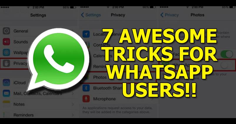 7 WhatsApp Tricks Not Many Are Aware Of! Check It Out…