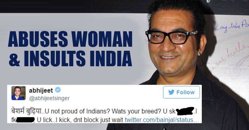 Abhijeet Bhattarchya Abused Her, What She Did Next Was Simply Amazing RVCJ Media
