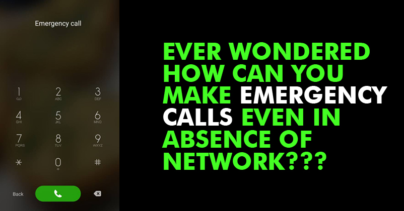Here's How You Can Make "Emergency Calls" Even When There's No Network Coverage.!! RVCJ Media