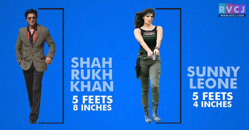 Know The Exact Height Of These Bollywood Celebs You Ll Feel Lucky Rvcj Media Shah rukh khan (born 2 november 1965), popularly known as srk, is a bollywood actor. exact height of these bollywood celebs