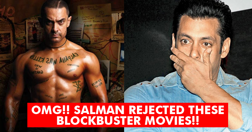 OMG! These 7 Blockbuster Bollywood Movies Were REJECTED By Salman Khan! RVCJ Media