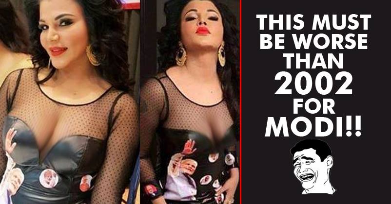 These 12 Best & Funniest Memes On Rakhi Sawant's MODI Dress Will Make Your Day RVCJ Media