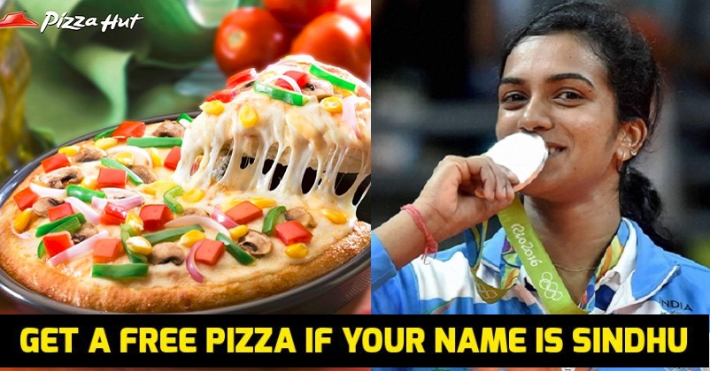 Pizza Hut Offers FREE Pizzas To Women If Their Name Has “Sindhu” In It RVCJ Media