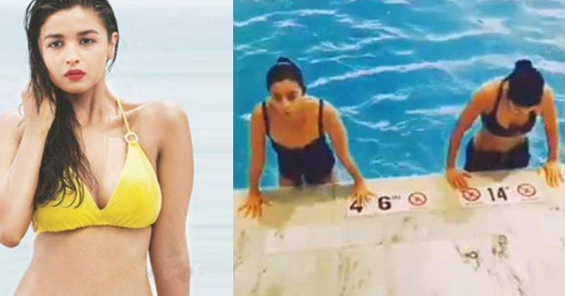 This Workout Video Of Alia Bhatt & Katrina Kaif In Swimming Pool Will Give You Serious Fitness Goal RVCJ Media