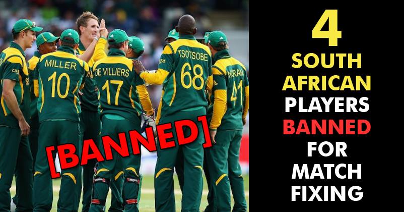 These 4 South African Players Are BANNED For Being Involved In Match-Fixing! RVCJ Media