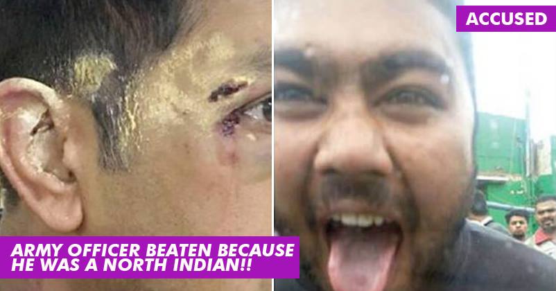 Auto Driver Brutally Beats Indian Army Major Because He Was North Indian!