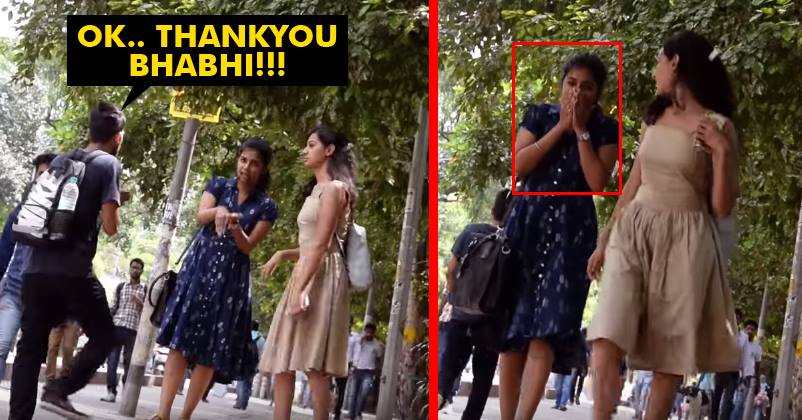 This Guy Went On To Streets And Addressed Every Single Girl As 'BHABHI' - Reactions Are Amazing RVCJ Media