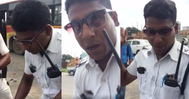 Guy Perfectly Exposes A Traffic Cop Who Harassed Him Without Reason & Filed Case Without Explanation