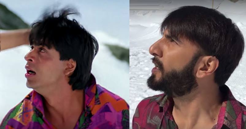 Ranveer Recreated SRK'S 'Tu Mere Samne' So Perfectly That Even King Khan Would Love It! RVCJ Media