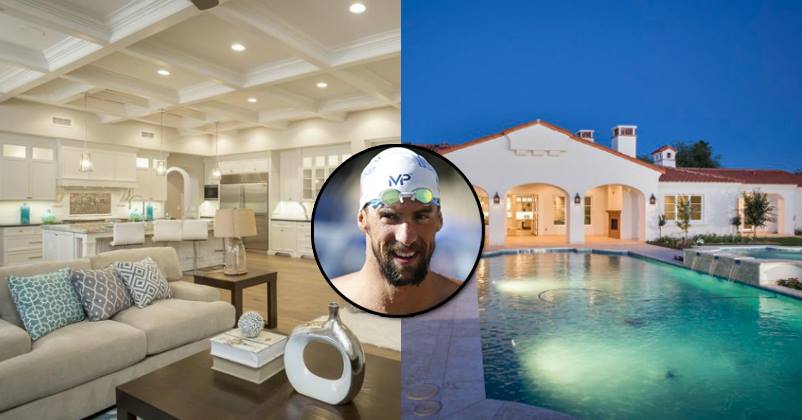 You'll Be Stunned To See The Mansion Of Michael Phelps, Who Won 23 Gold Medals In Olympics! RVCJ Media