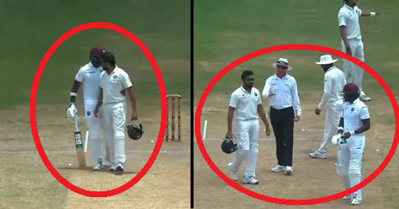 Rohit Sharma And Darren Bravo Indulges In Fight - Pushing Each Other RVCJ Media