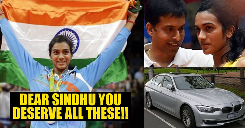 You’ll Wish You Were A Player Like Sindhu After Seeing The Lavish Gifts She Got!