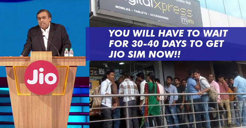Reliance Jio launches, But No Sim Cards Available, Have To Wait For A Month RVCJ Media