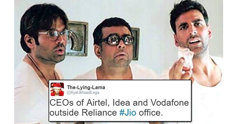 You’ll Go Crazy Seeing These Hilarious Tweets Speaking About Jio V/S Other Network Providers!
