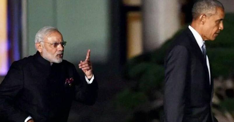 Guess What Modi Is Telling Obama! This Viral Pic Is Receiving Lots Of Hilarious Comments On Twitter!