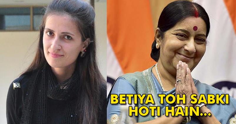 Sushma Swaraj’s Tweet Assuring Safety To Pakistani Girls Proves That She’s A Supermom