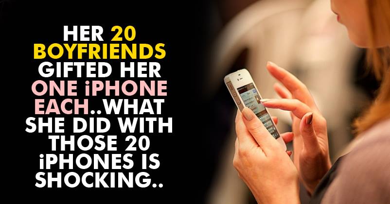This Girl Got 1 iPhone From Each Boyfriend! What She Did With 20 iPhones Is UNEXPECTED!