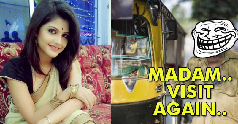 Autowala Royally Fooled This Beautiful Actress & She Didn’t Even Realize It! You’ll Be Surprised