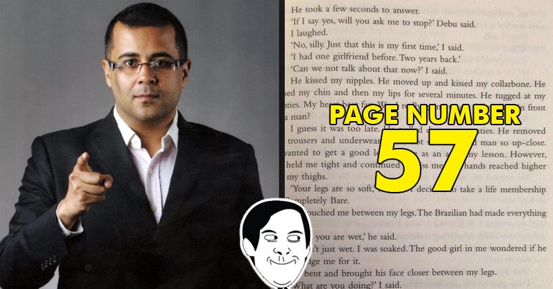 Chetan Bhagat’s Page No.57 Has Loads Of ‘Intimate’ Moments! It Is Trending On Twitter!