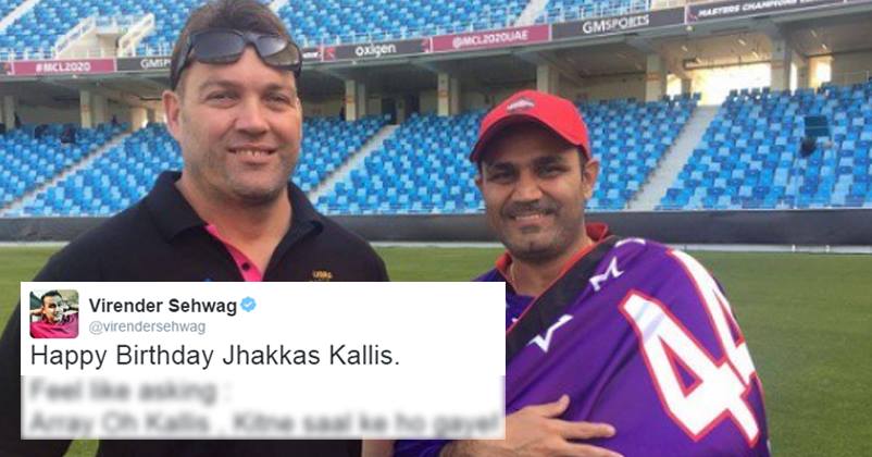 You Can’t Miss Out Sehwag’s Epic Wish To His Rival On Field, Jacques Kallis! You’ll Go ROFL!