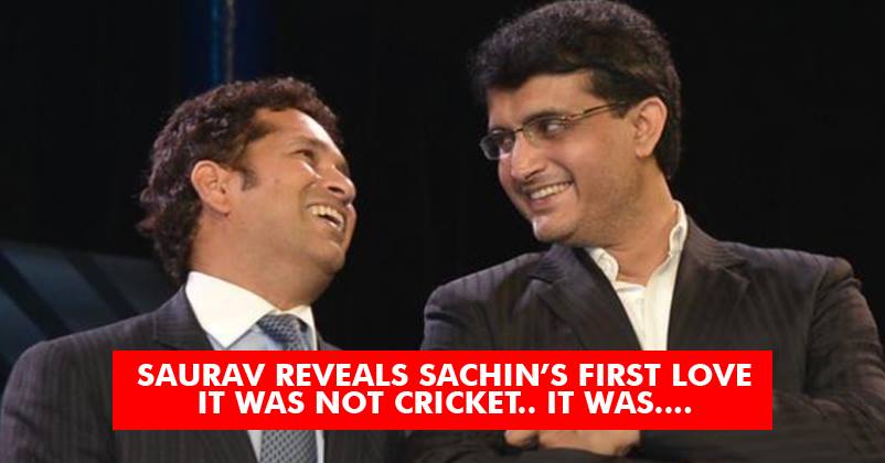 Saurav Reveals Sachin Tendulkar’s First Love & No It Is Not Cricket! You’ll Be Surprised!