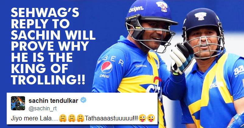 Sehwag Tried Trolling Tendulkar Once Again! This Reply By Sachin Was Completely Unexpected!