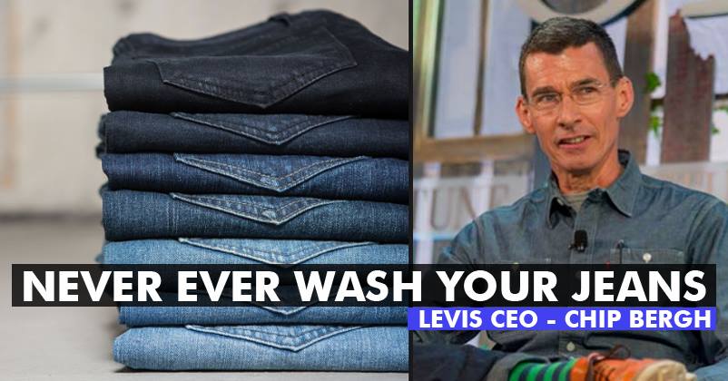 levis ceo washing jeans