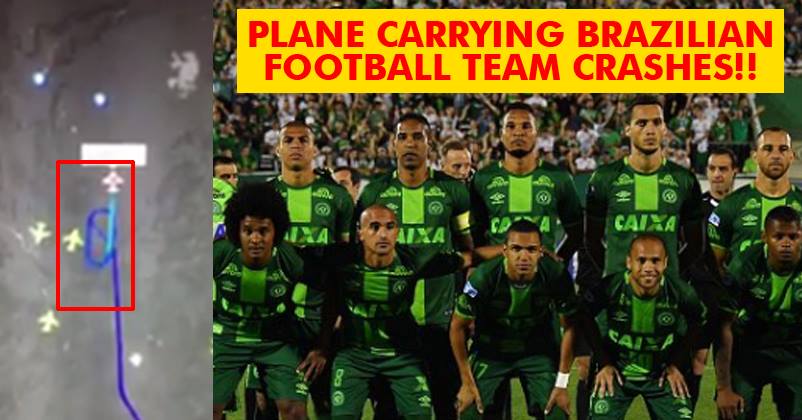 Worst Tragedy Hits Sports World! Plane Carrying Brazilian Football Team Crashes!!