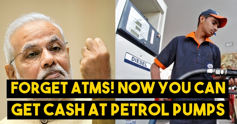 One More Sixer By Modi! Forget ATMs & Banks; Now You Can Get Rs 2000 Cash At Petrol Pumps! - RVCJ Media