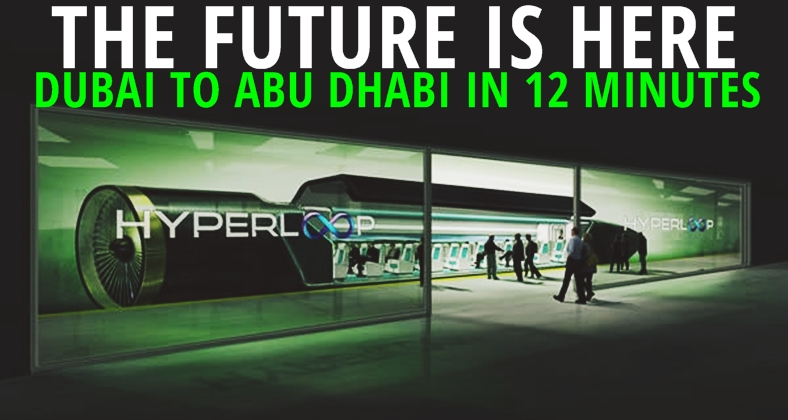Dubai's Futuristic Railway System Will Transport People In Vacuum Tubes At 1,220 Kilometers Per Hour! RVCJ Media
