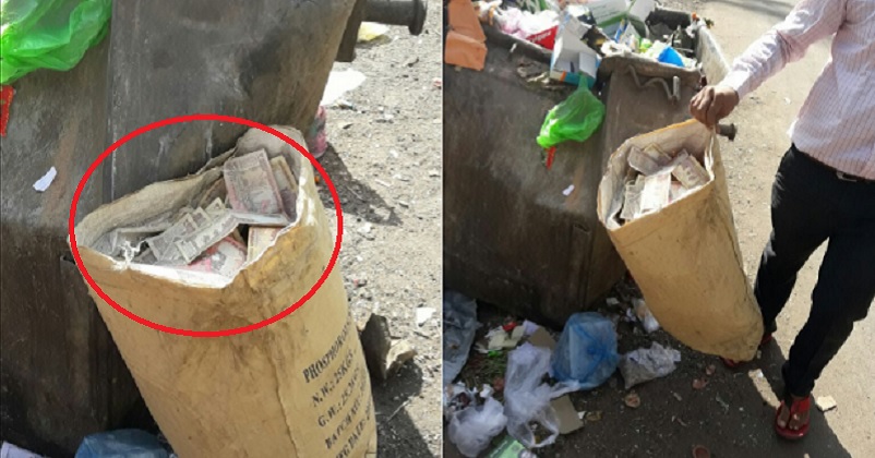 WTF! People Are Burning & Dumping Sacks Full Of Rs 500 & 1000 Notes! View Pics!