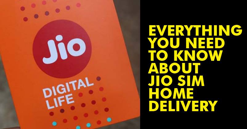 This Is How You Can Get A Reliance Jio Sim Home Delivered! You Don't Know These New Steps! RVCJ Media
