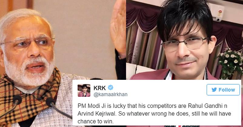 KRK Left A Series Of Tweets Slamming Modi & Also Called Him “Hitler”! Here’s How Twitter Reacted