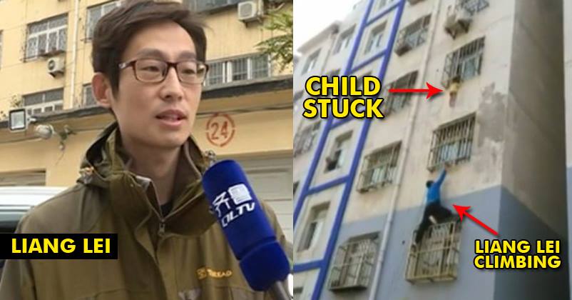 Man Climbs Building With Bare Hands To Save A Child! You'll Respect Him After Watching Video! RVCJ Media
