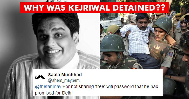 Tanmay Bhat Asked People Why Arvind Kejriwal Was Detained! Twitterati Had The Funniest Answers! RVCJ Media
