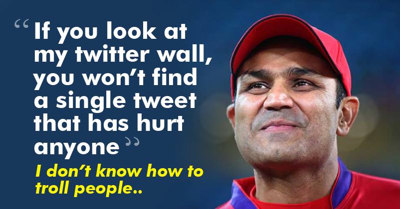 Finally Sehwag Opens Up About His “Trolls”! You’ll Respect Him Even More After Knowing His Thoughts!