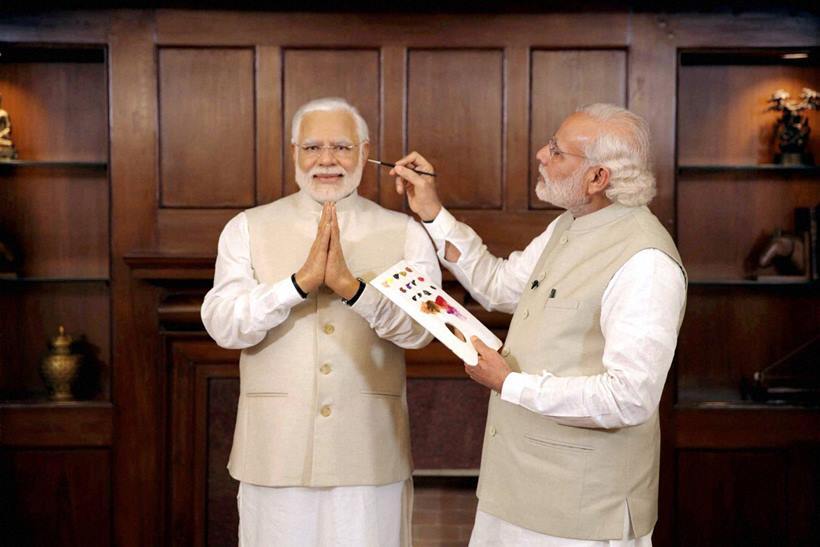 Your Eyes Will Pop Out Seeing The "Making Of PM Modi's Wax Statue
