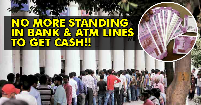 What A Relief To All Those Standing In Queues! Now You Can Order Cash Online Just By Paying Re 1!