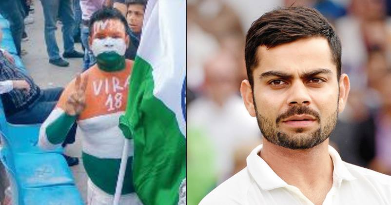 Meet The Craziest Fan Of Virat Kohli! What He Did To Watch Virat Live Is Beyond Imagination!