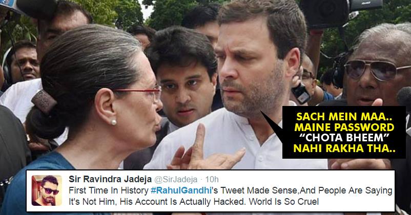 Twitterati Just Couldn’t Control Trolling RaGa After His Account Hack! You’ll Go Mad Reading Them!