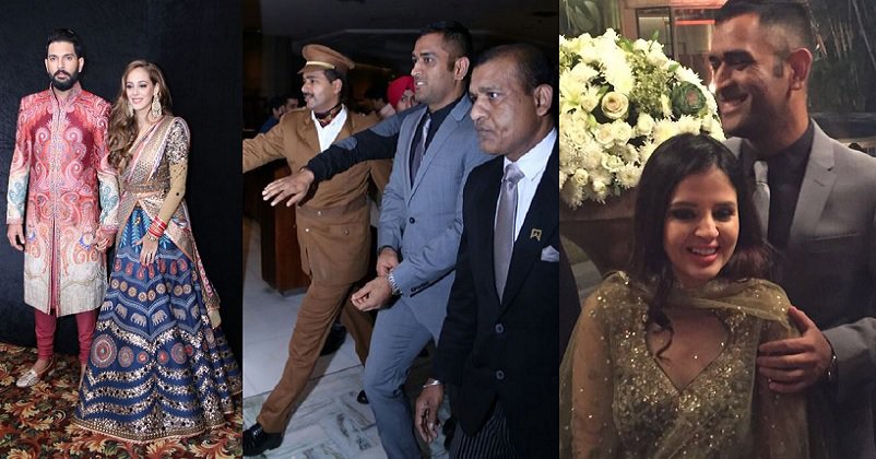 Impossible Happened! Even Dhoni Attended Yuvraj’s Reception & We Have His Pic Too!