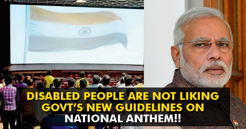 Government's New National Anthem Guidelines For Disables Has Left Them Agitated RVCJ Media