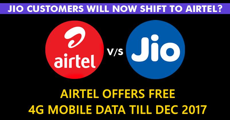 Dhamakedaar Offer! Airtel Is Offering Free 4G Data For 12 Months!