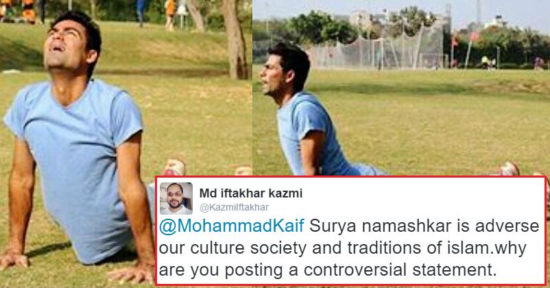 Kaif Got Trolled For Doing Surya Namaskar, Gave A Perfect Mouth Shutting Reply To Trollers