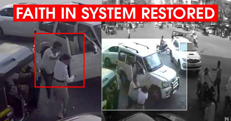 Shiv Sainik Abused & Hit This Lady Constable! What She Did Next Fetched Her A Reward! RVCJ Media